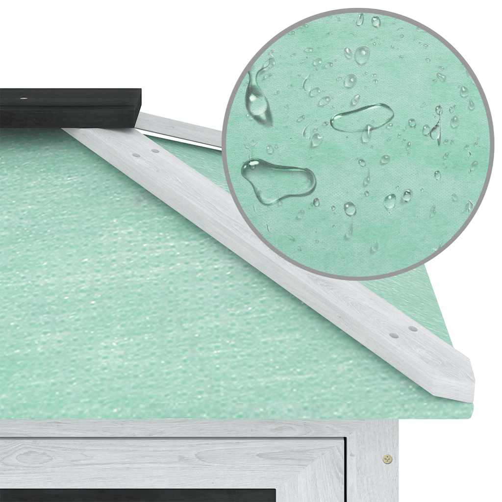 Animal Rabbit Cage Double Floor Wood