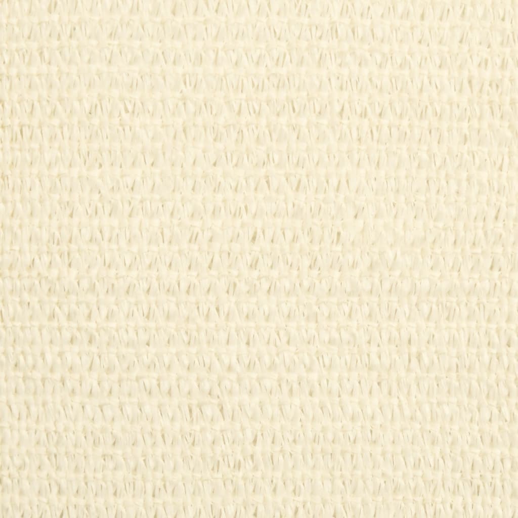 Sunshade Sail HDPE Square 3.6x3.6 m Cream