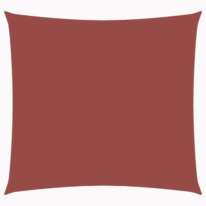 Sunshade Sail Oxford Fabric Square 3.6x3.6 m Terracotta