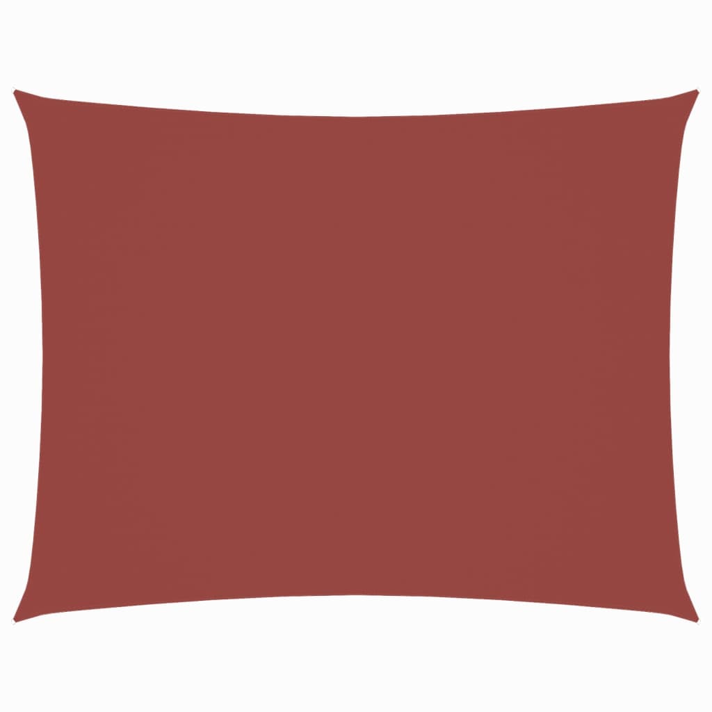 Sunshade Sail Oxford Fabric Rectangular 2x4 m Terracotta