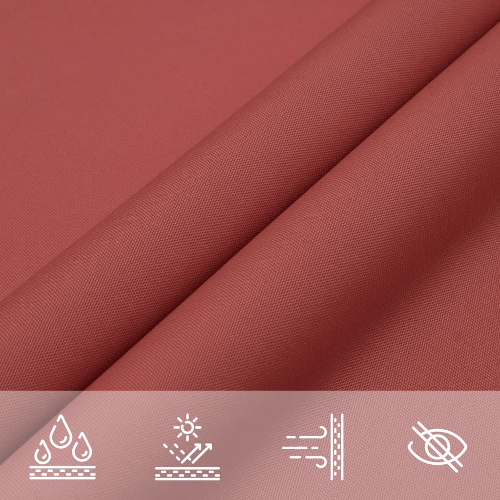 Sunshade Sail Oxford Fabric Rectangular 2x4 m Terracotta