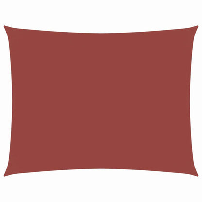 Sunshade Sail Oxford Fabric Rectangular 4x6 m Terracotta