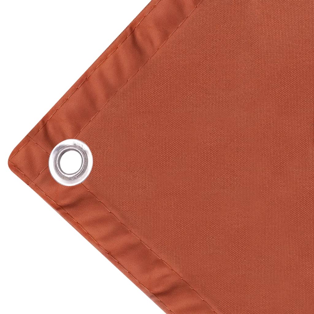 Balcony Screen Oxford Fabric 90x600 cm Terracotta