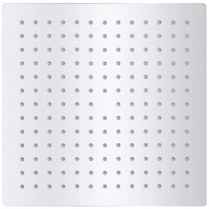 Rain Shower Head Stainless Steel 25x25 cm Square