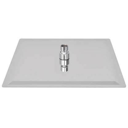 Rain Shower Head Stainless Steel 30x30 cm Square
