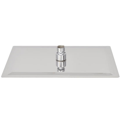 Rain Shower Head Stainless Steel 20x30 cm Rectangular