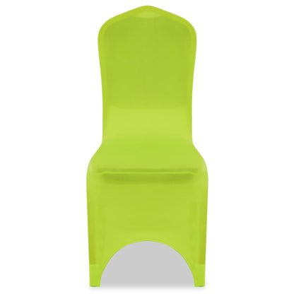 Stretch Chair Cover 6 pcs Green