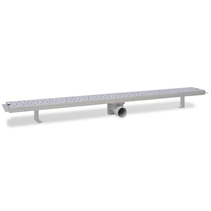 Linear Shower Drain Bubble 1030x140 mm Stainless Steel