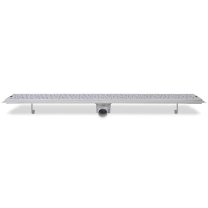 Linear Shower Drain Bubble 1030x140 mm Stainless Steel