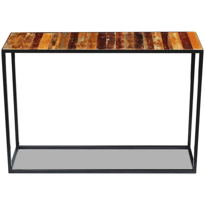 Console Table Solid Reclaimed Wood 110x35x76 cm