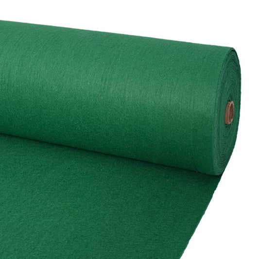 Exhibition Carpet Plain 1x12 m Green