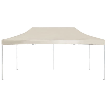 Professional Folding Party Tent Aluminium 6x3 m Cream