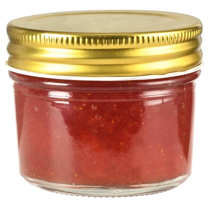 Glass Jam Jars with Gold Lids 24 pcs 110 ml