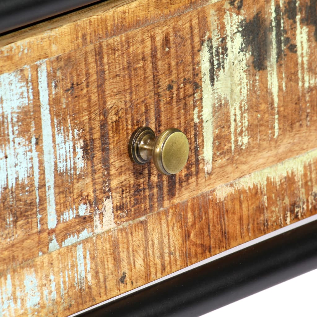 Console Table 118x30x75 cm Solid Reclaimed Wood