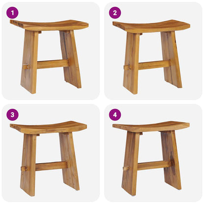 Stool Solid Teak Wood