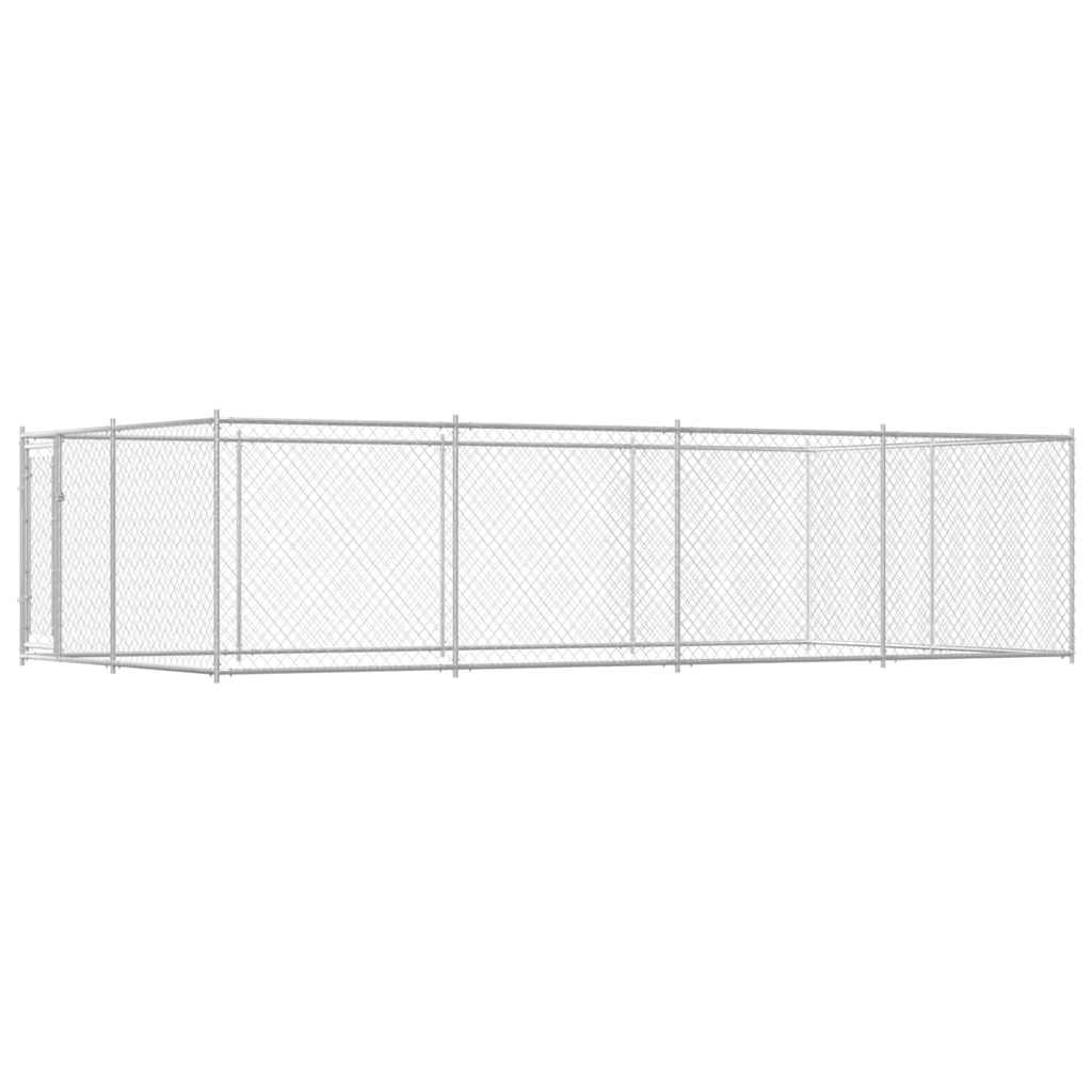 Outdoor Dog Kennel 7.6x3.8x1.9 m