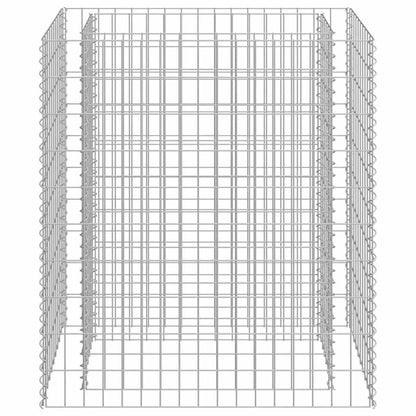Gabion Raised Bed Galvanised Steel 90x50x100 cm