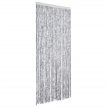 Insect Curtain White and Grey 100x220 cm Chenille