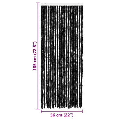 Insect Curtain Anthracite 56x185 cm Chenille