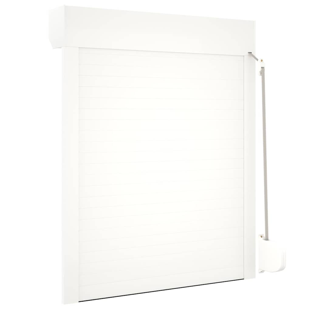 Roller Shutter Aluminium 80x100 cm White