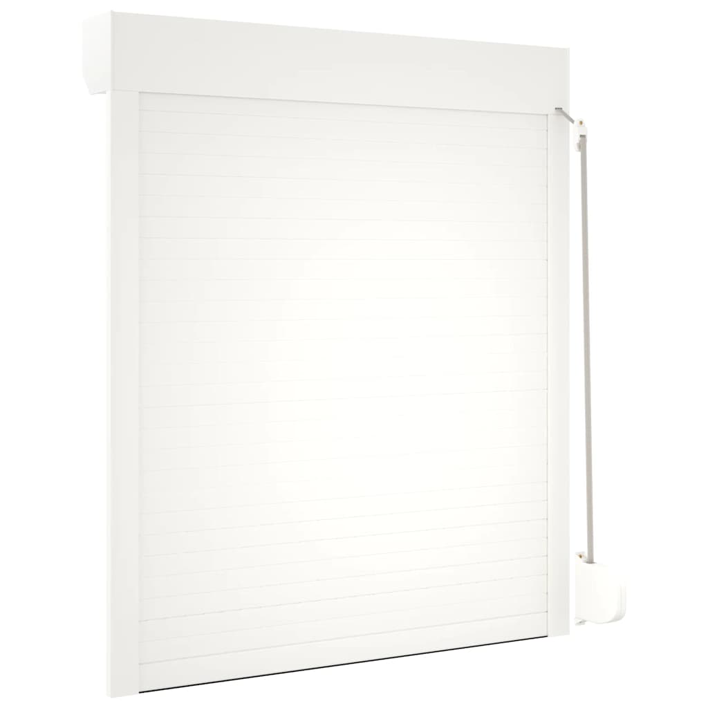Roller Shutter Aluminium 100x130 cm White