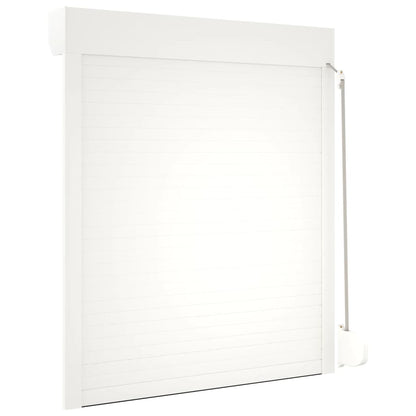 Roller Shutter Aluminium 100x130 cm White