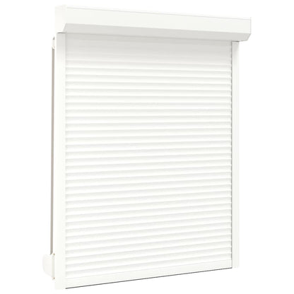 Roller Shutter Aluminium 120x150 cm White