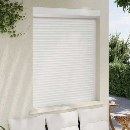 Roller Shutter Aluminium 120x150 cm White