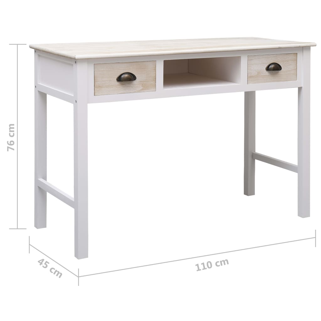Console Table 110x45x76 cm Wood