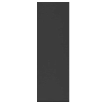 Book Cabinet/Sideboard Black 50x25x80 cm Engineered Wood