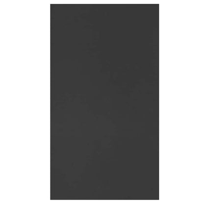 Book Cabinet/Sideboard Black 50x25x80 cm Engineered Wood