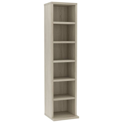 CD Cabinet Sonoma Oak 21x20x88 cm Engineered Wood