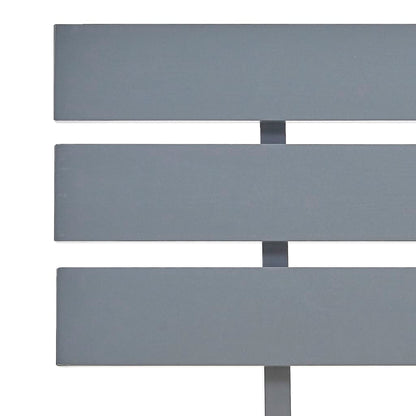 Bed Frame without Mattress Grey 160x200cm Solid Wood Pine