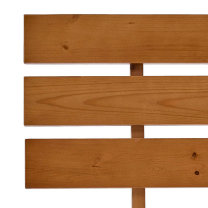 Bed Frame without Mattress Honey Brown 100x200cm Solid Wood Pine