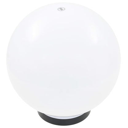 LED Bowl Lamps 4 pcs Spherical 25 cm PMMA