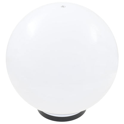 LED Bowl Lamps 4 pcs Spherical 40 cm PMMA