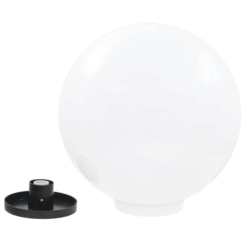 LED Bowl Lamps 2 pcs Spherical 50 cm PMMA