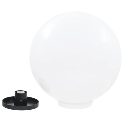 LED Bowl Lamps 2 pcs Spherical 50 cm PMMA