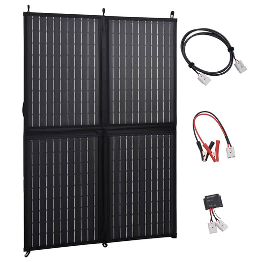 Foldable Solar Panel Charger 100 W 12 V