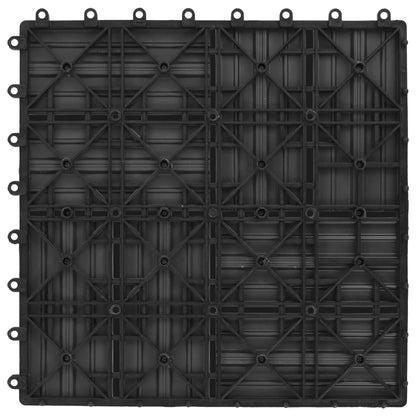 22 pcs Decking Tiles 30x30 cm 2 sqm WPC Grey