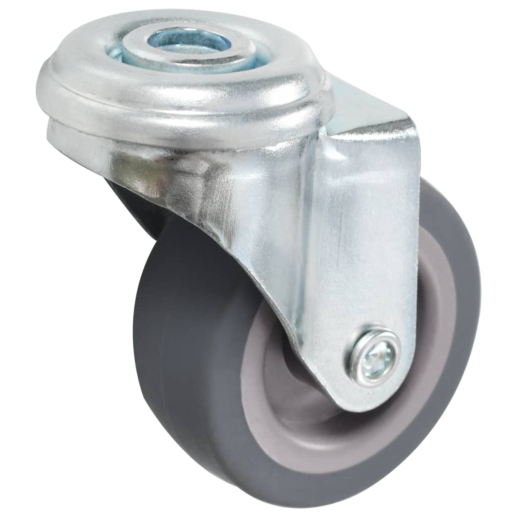 24 pcs Bolt Hole Swivel Casters 50 mm
