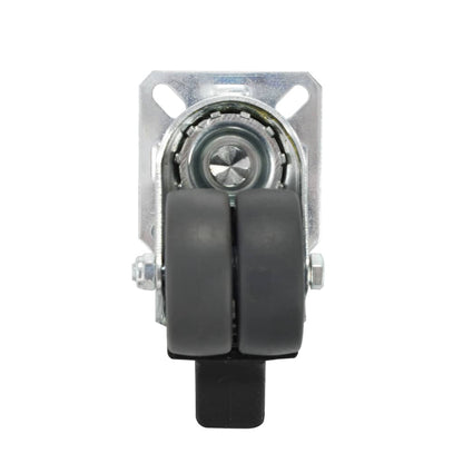 24 pcs Twin-wheel Swivel Casters 50 mm