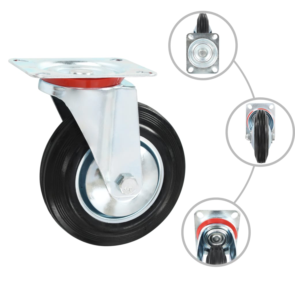 24 pcs Swivel Casters 160 mm