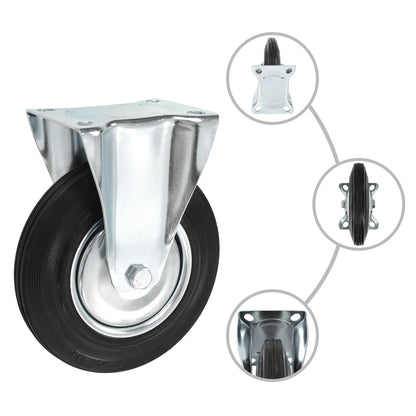 24 pcs Fixed Casters 200 mm