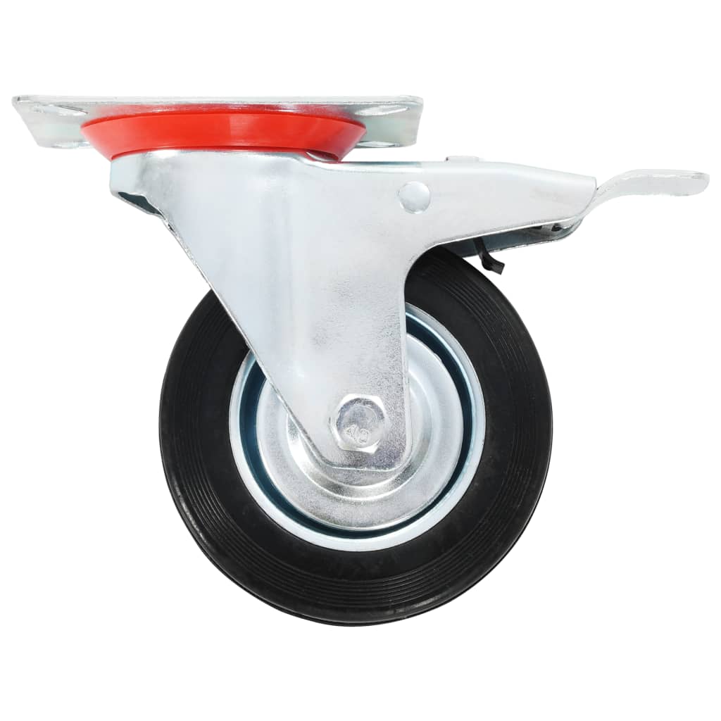 24 pcs Swivel Casters 100 mm