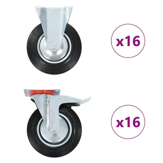 32 pcs Casters 200 mm