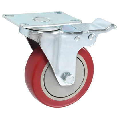 24 pcs Swivel Casters 100 mm