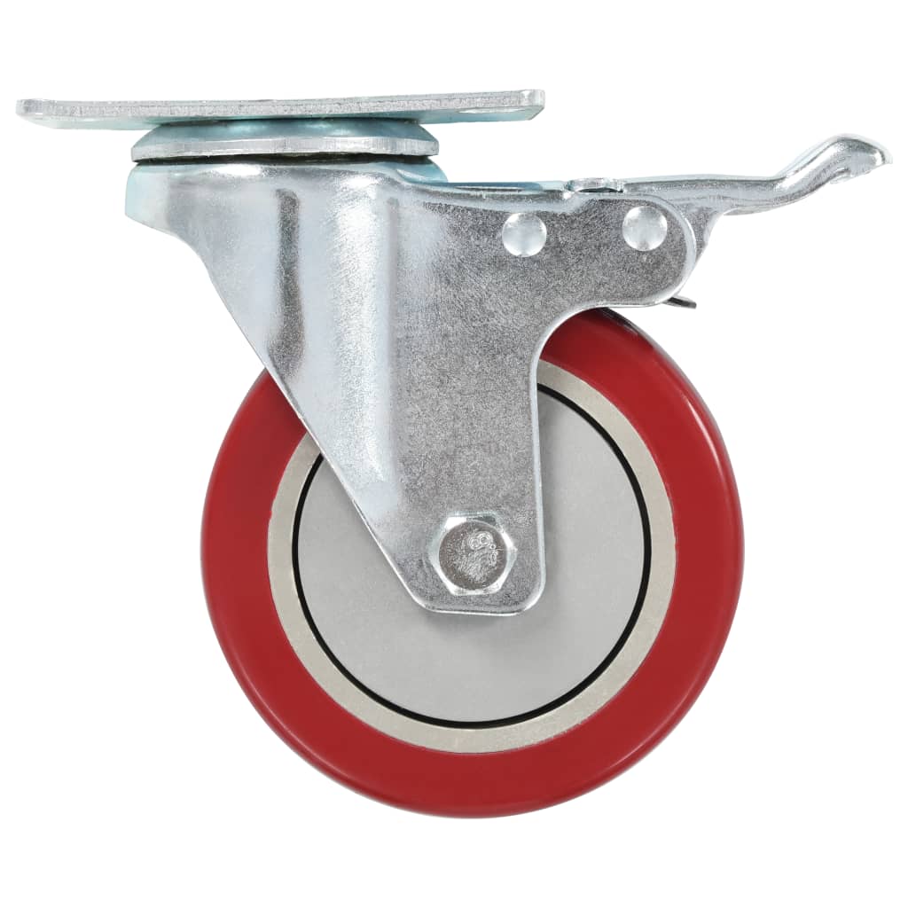 24 pcs Swivel Casters 100 mm