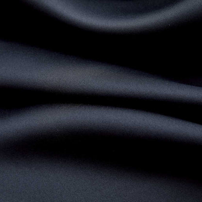 Blackout Curtains with Metal Rings 2 pcs Black 140x245 cm