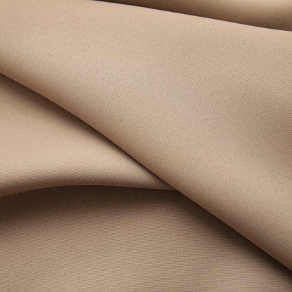 Blackout Curtains with Hooks 2 pcs Taupe 140x175 cm
